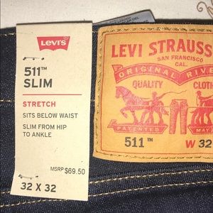 Levis 511 Slim Jeans.